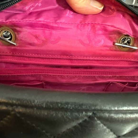 RARE Chanel Black Python CC Cambon Reporter Bag With Tag - Picture 16 of 16